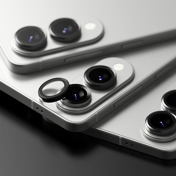 Стъклен Протектор за Камера Тип Рингове за Samsung Galaxy S25 EDGE