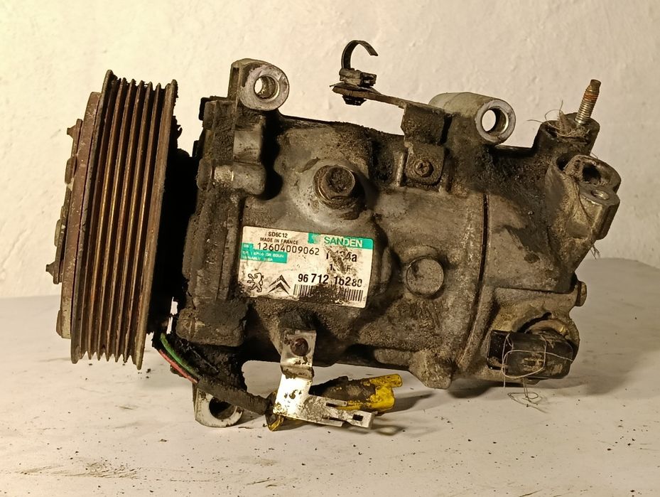Компресор климатик Peugeot Citroen 1.6 HDi 92 к.с. 9HP – Sanden SD6C12