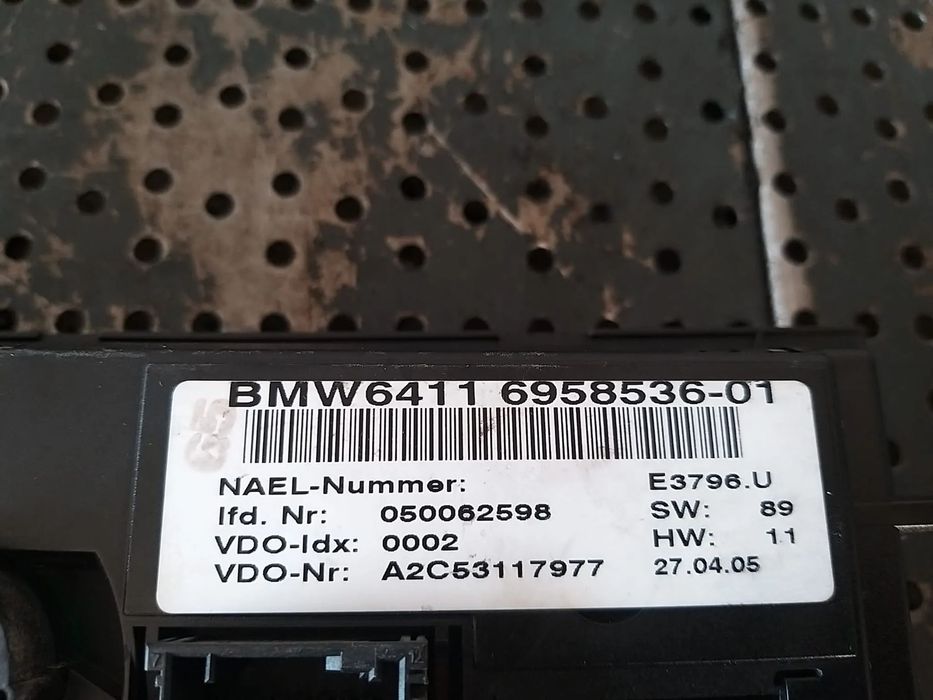 Panou comanda clima ac bmw seria 3 e90 695853601 a2c53117977