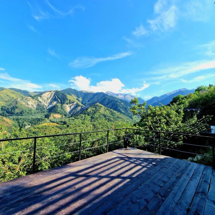 Сдается домик в горах с теплым бассейном посуточно