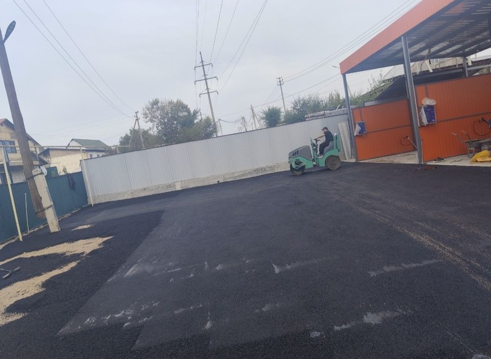 Укладка Асфальта-Брусчатки