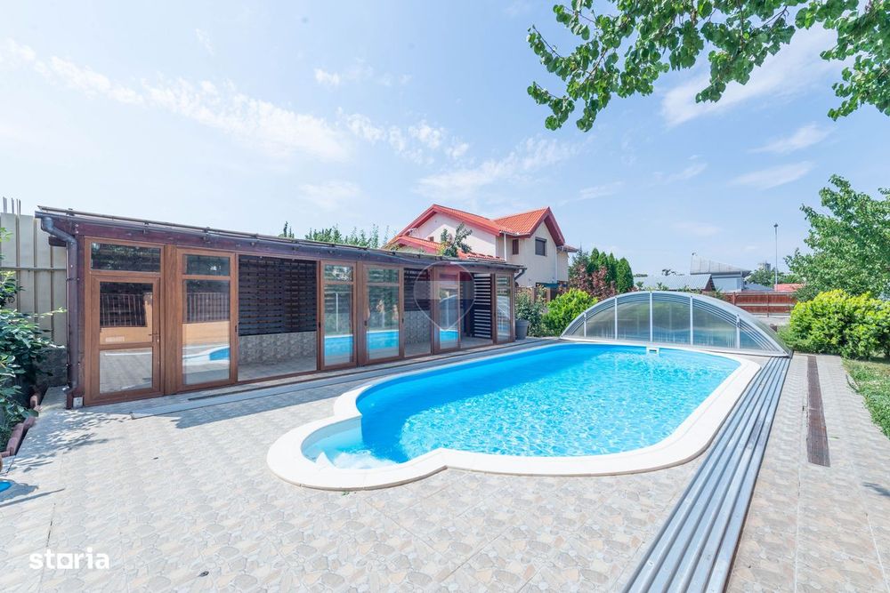 Vila de vanzare 240 mp utili, piscina, teren 1000 mp, central Calarasi