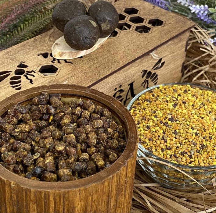 Прополис, перга,пыльца ,натірпльный мед продается