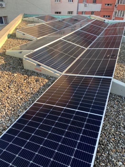 Suport prefabricat pentru panouri solare