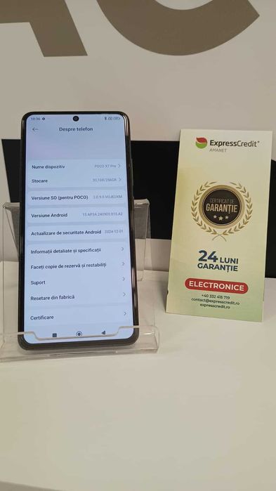 Xiaomi POCO x7 Pro 256Gb/8Gb Ram [AG24 Harlau B.45602] Garantie 2 ani!