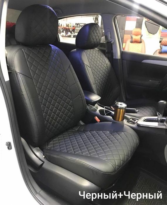 Супер чехлы из экокожи Автопилот (чехол, авточехол, авточехлы)