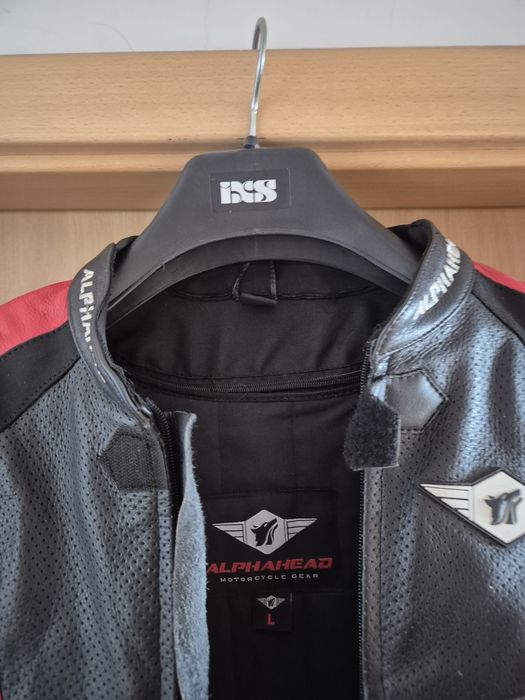 Geaca Moto Piele Alphahead Photon
