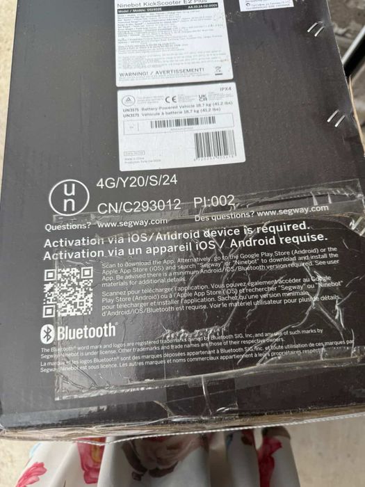 Ninebot Kickskooter e 2plus