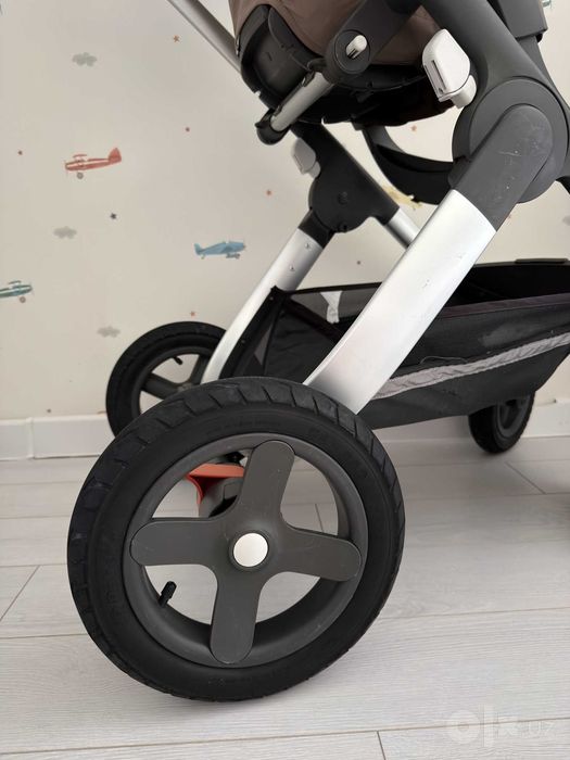 Коляска Stokke Trailz 2 в 1: люлька + прогулка, после химчистки