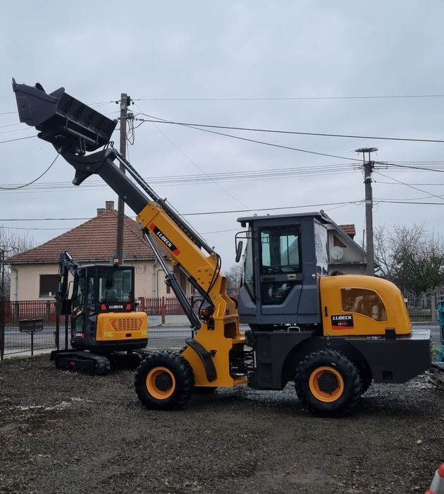 Vola~Incarcator Frontal Brat Telescopic Lubeck Frt 201 Nou