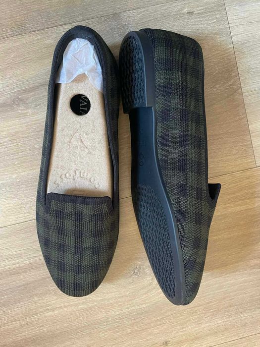 Vivaia заоблени плетени мокасини  - Vivaia Round-Toe Woven Knit Loafer