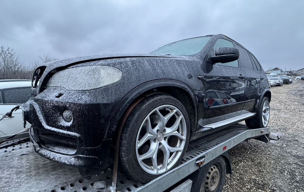 dezmembrez dezmembrări bmw X5 e70 30SD euro 4 286 hp cai motor 306D5 biturbo 2008 x6 e71 35xd trapa panoramic panoramică scaune sport volan pe stânga