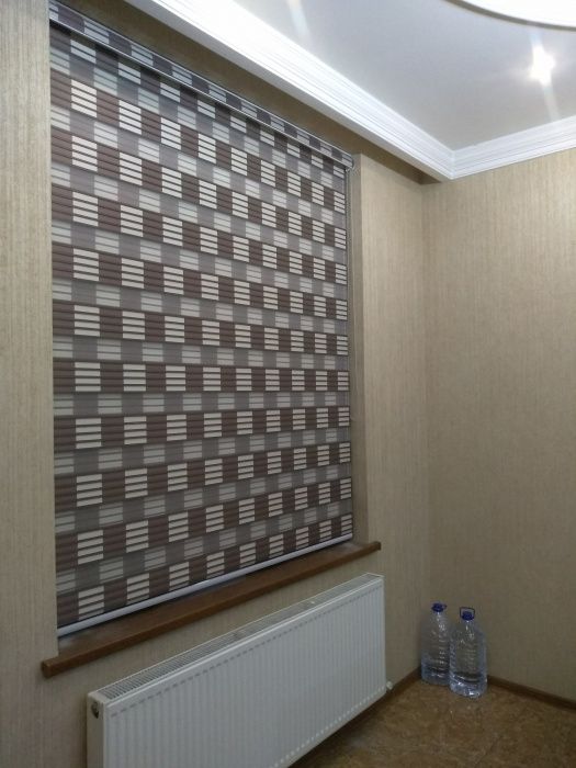 Жалюзи комбо jaluzi kombo vertikalni garizantalniy Kasetni Pardalaru