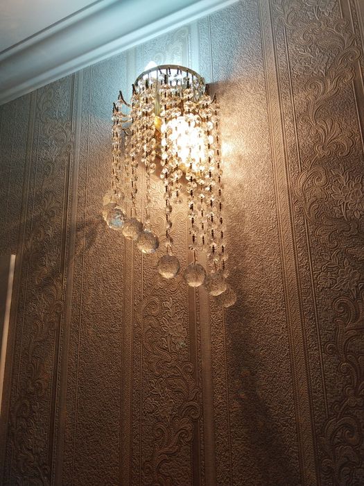 Светильник, бра хрусталь!