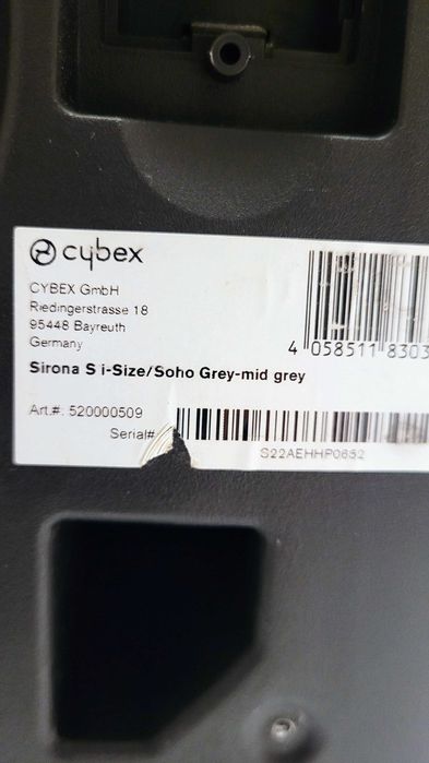 Scaun auto Cybex Gold Sirona S i-Size, rotire 360 de grade, prindere isofix, 0-18 kg, 45-105cm