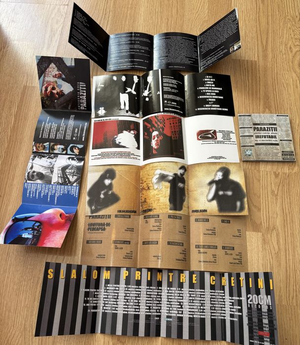 B.U.G Mafia , Parazitii cd-uri