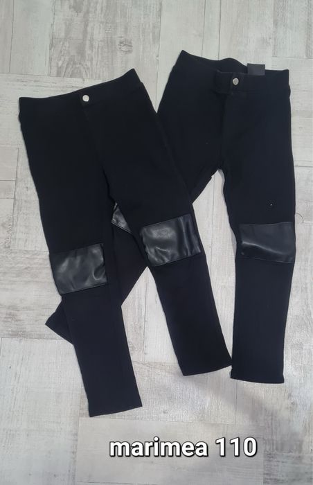 Colanti negri bumbac h&m fete marimea 110