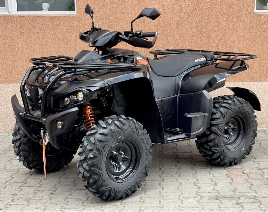 Atv Acces Motor Shade XTreme 650cc 4x4 2022 EFI / IRS / Face-Lift / Long / 1453 km  / Recent adus din Germania / stare Nouă ! (Cf moto , tgb,yamaha)