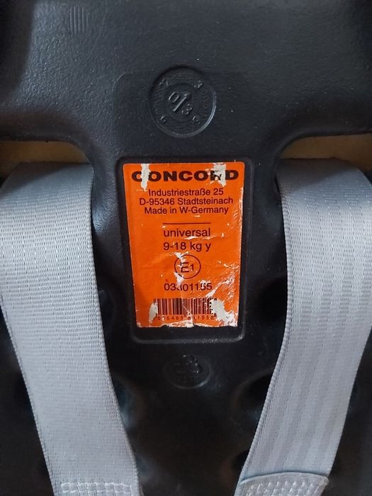 Автокресло Германия