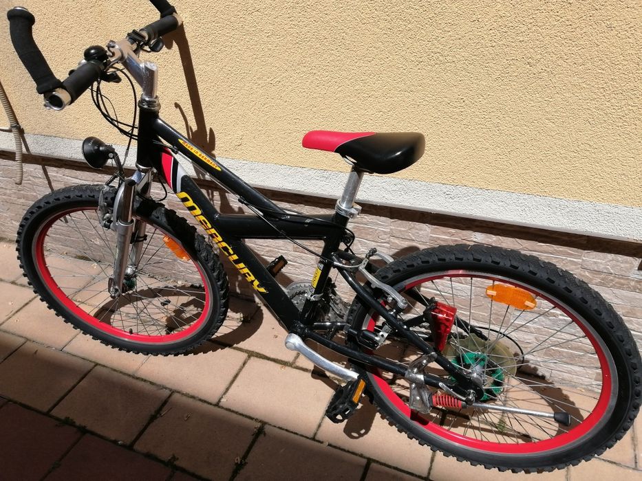 Алуминиев спортен велосипед 24 *  Mercury aero tubing 7005, Shimano 7-Speed .