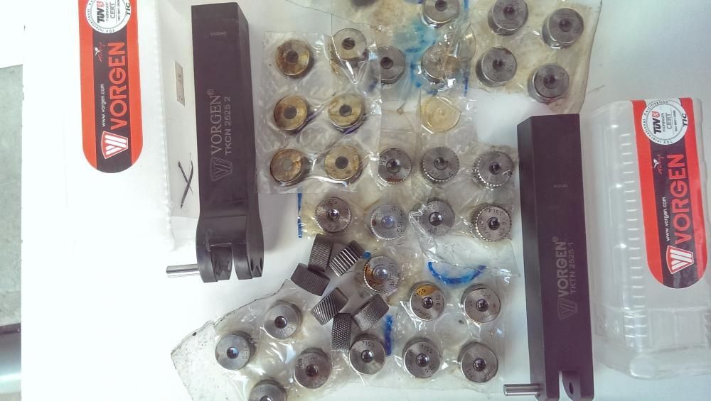 Накатни ролки  (накатки) NOMAN, TECH, T-STAHL и държачи