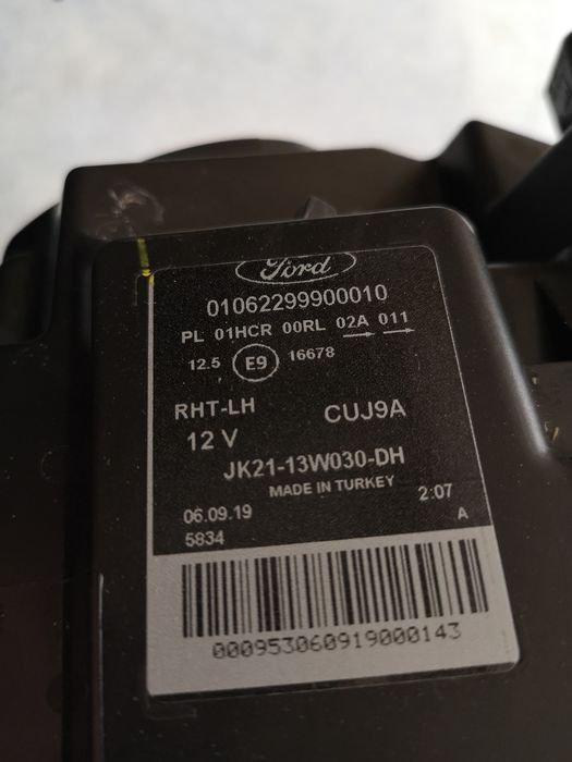 Far faruri complete lumina de zi led ford  custom 2019 europa