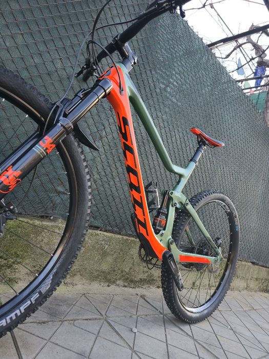 Scott Genius 29 цола Карбон Full Fox 34 1x12 Sram NX Проходни оси
