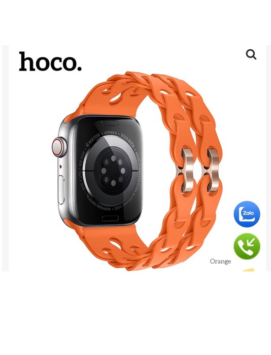 Curea Husa Silicon Lady Line Compatibila Ceas Apple Watch