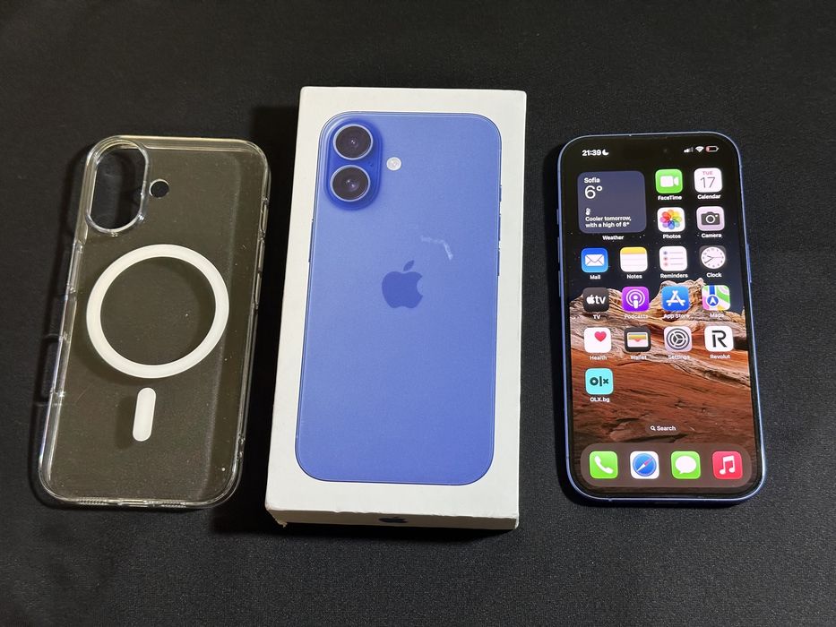 iPhone 16 128GB Ultramarine 90% Battery Health