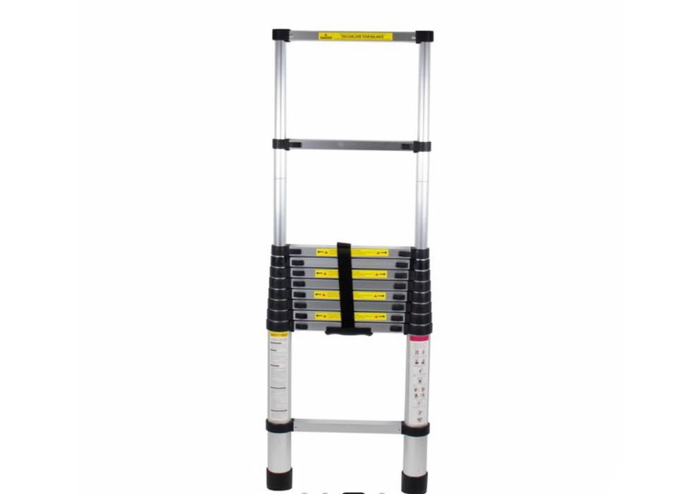 Scara telescopica de aluminiu,1 tronson,11 trepte,3.2 m lungime