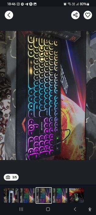 Klaviatura Mishka Kovrik Navushnik