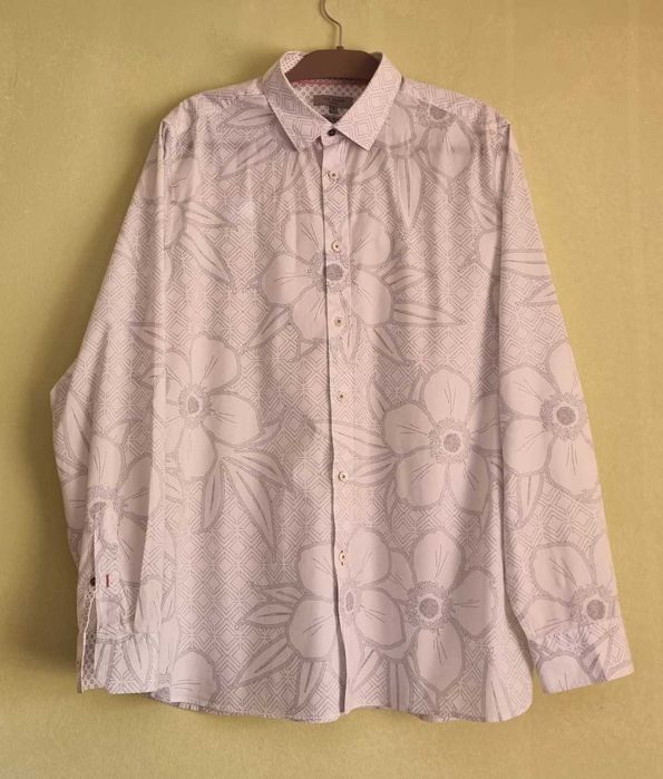 Camasa Ted Baker, bumbac 97%, marimea XL