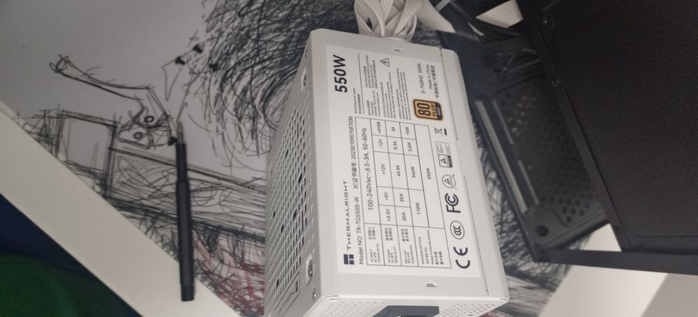 Блок питания thermalright 550w 80+ gold
