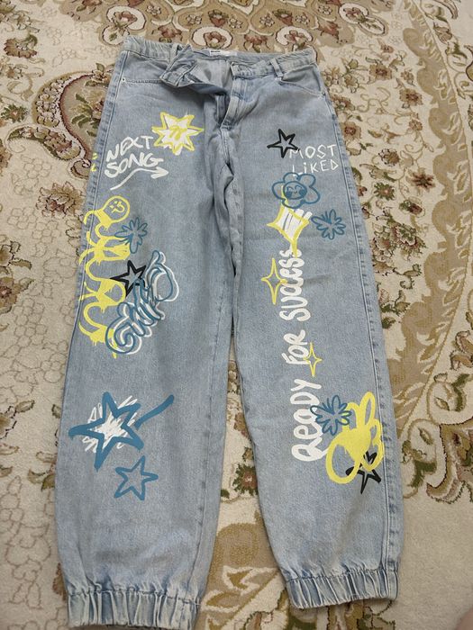 Продам джинсы джогеры Bershka