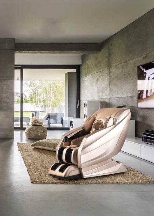 Fotoliu de masaj Chairmony Galaxy Champagne