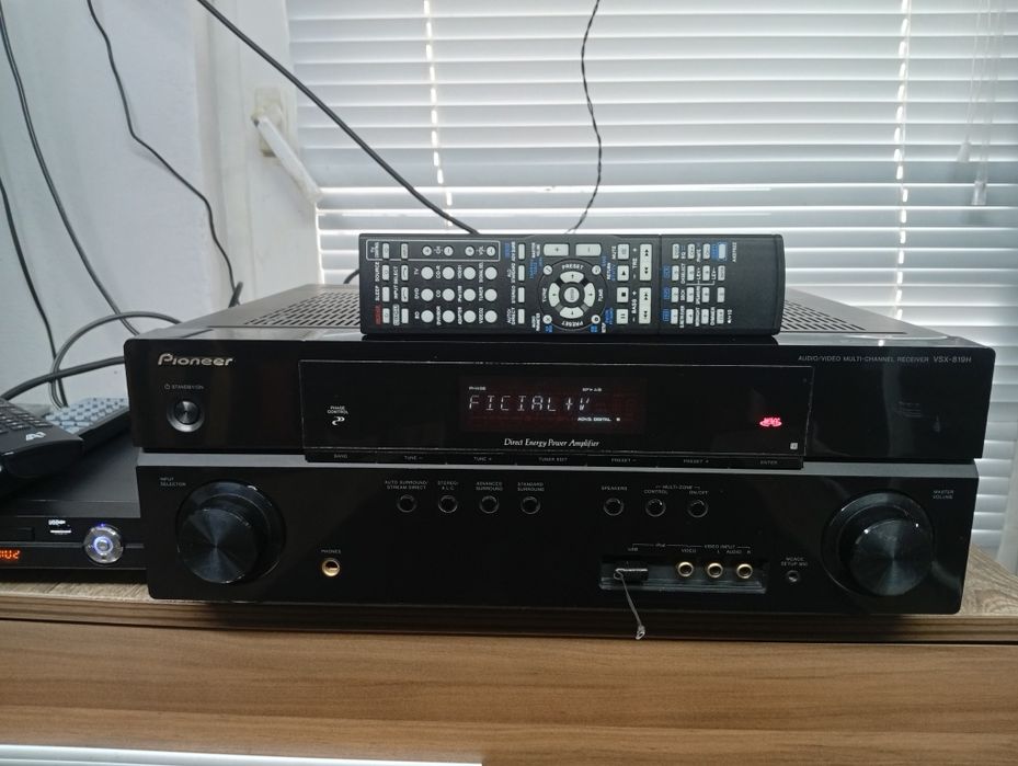 5.1 канален ресивър Pioneer vsx-819 USB hdmi