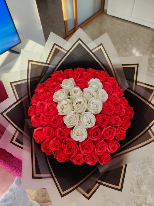 Buchete trandafiri sapun