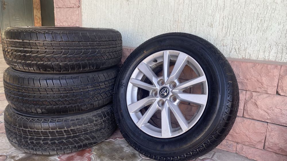 зимние шины и диски Тайота