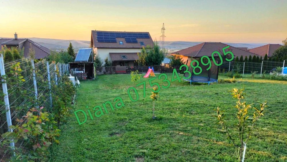 Casa de inchiriat 3 camere+garaj Jucu de sus cu teren de 1000mp