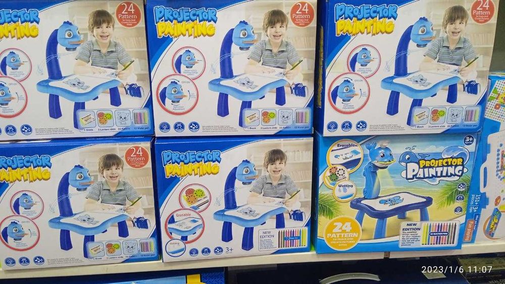 Детский проектор для рисования набор для творчества игрушки