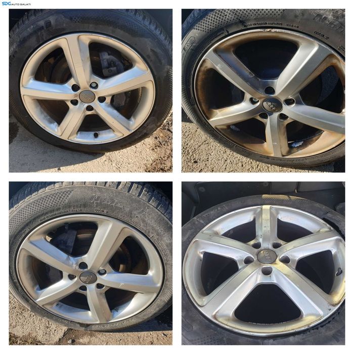 Set 4 Jante Roti Aliaj 5x130 275 45 20 R20 9Jx20H2 ET60 Audi Q7 2007 - 2015 [K1673]