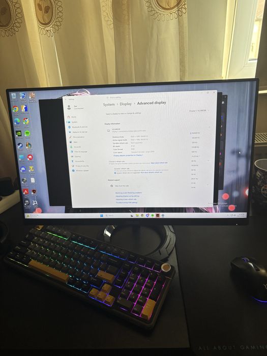 Vand monitor ASUS gaming 165hz