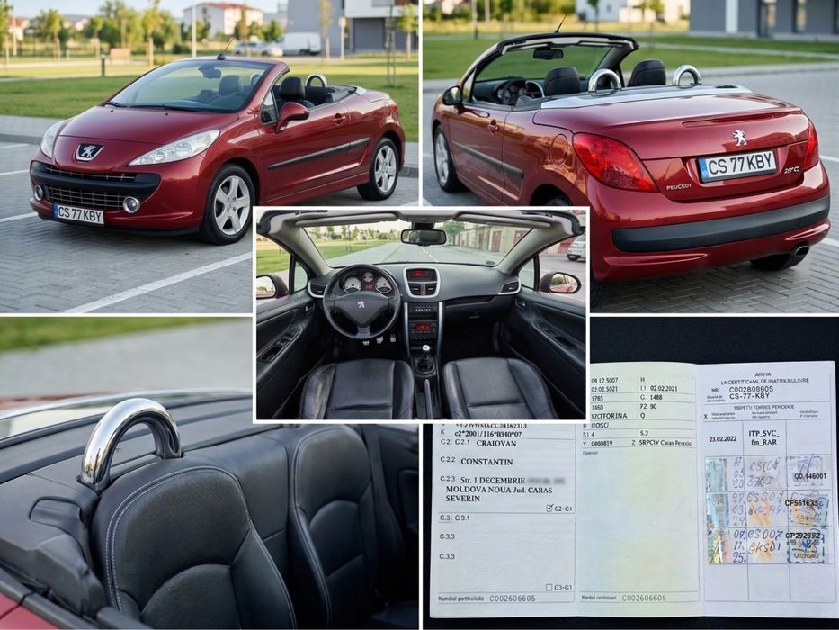 PEUGEOT 207 CC 2008 — imagine 2