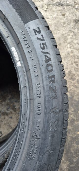 4 anvelope iarna 10% uzura,Continental 275/40/21.Pretul este pe bucata