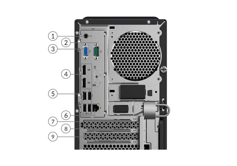 Lenovo M720T Tower, Core i5 6th Gen, 8 GB,SSD 256 + 1 TB HDD 24м Гар.