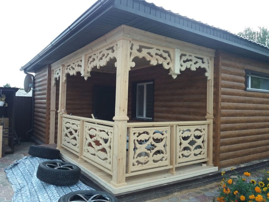 Беседки, веранды на заказ