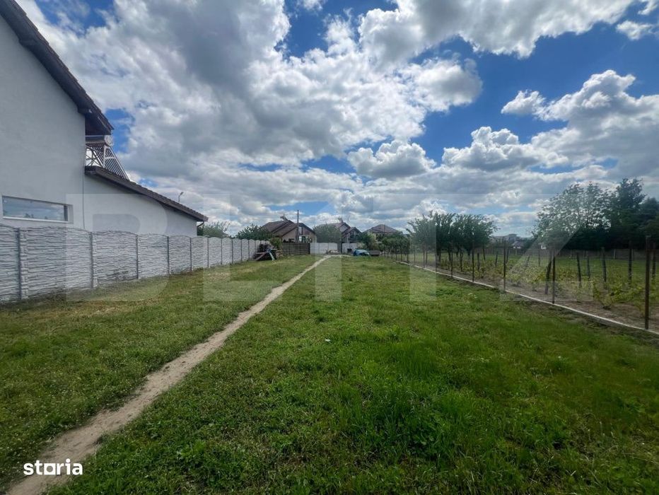 Teren intravilan, 1231 mp, dubla deschidere, zona Preajba