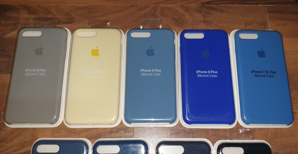 Husa silicon Apple Silicone Case iPhone 7 Plus 8 Plus