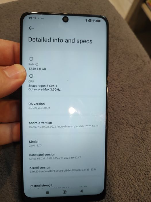 Vand Xiaomi 12 Pro