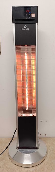 Heat Guru 2000W Инфрачервен нагревател Сребрист/черен
